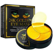 Custom Under Eye Collagen Patches 24K Gold Eye Mask Anti-Aging Hyaluronic Acid Eye Mask